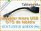 Adapter OTG micro USB tablet GOCLEVER ARIES 785