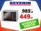 KUCHENKA MIKROFALOWA Severin MW7803 / 900W / GRILL