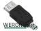 Adapter USB A-miniUSB B (5pin) Akyga AK-AD-07