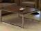 stolik kawowy metalowe nogi 90x90 stal nierdzewna