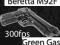 PISTOLET GAZOWY BERETTA M92F (GG-104) 300 FPS!