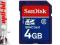 Karta pamięci Sandisk SDHC 4GB