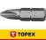 Topex Końcówki wkrętakowe PH2 x 25mm, 10 szt. 39D3