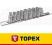 Topex Nasadki Torx 1/4