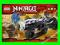 LEGO NINJAGO 2263 ninja czarny cole niebieski jay