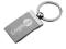 Brelok metalowy z matowego metalu -100 szt GRAWER!