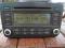 RADIO ZMIENIARKA CD VW GOLF V PASSAT TOURAN + KOD