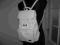 Plecak ze skóry prawdziwej biały nowy włoski.