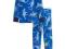H&amp;M niebieska piżama dino 110/116cm