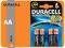 `4 baterie Duracell TURBO MAX LR06 LR6 MX1500 1,5V