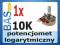 Potencjometr obrotowy 10K _ logarytmiczny