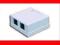 A-LAN Gniazdo natynkowe FTP kat 5e 2xRJ45 zint