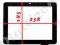 EKRAN POJEMNOSCIOWY dotykowy 9.7 digitizer TPC0161