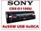 SONY CDX-G1100U Radio Samochodowe mp3 AUX CZERWONY