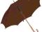 Drewniany parasol automatyczny Nancy brąz 513101