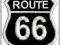 Naszywka Route 66 motor droga symbol bunt haft