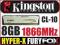 Kingston HyperX Fury PAMIĘĆ RAM 8GB DDR3 __1866MHz