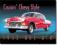 Metalowy plakat szyld Chevrolet Bell Air 1955