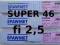 Elektrody SUPER 46 SPAWALNICZE SPAWMET spawar 2,5