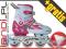 REGULOWANE ROLKI ULTRA PINK AXER ABEC 5