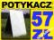 POTYKACZ BLACHA 100x60cm tablica szyld folia baner