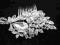 GRZEBIEŃ ŚLUBNY-PERŁY-KRYSZTAŁY-STROIK DO WŁOSÓW