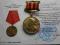 Medale ZSRR + dokument