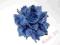Broszka filcowa, filc, niebieska, śliczna...