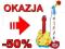 wyprzedaż 50% Reig GITARA Z MIKROFONEM NA STATYWIE