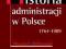 Historia administracji w Polsce. W. Witkowski PWN