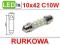 Żarówka rurkowa 6 LED C5W C10W 12V 42mm 42 festoon