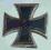 Krzyż Żelazny kl. I 1939 Sygnowany magnetyczny