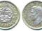 Anglia 3 pensy 1941r.  Ag  500 1,41gr.