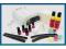 ZESTAW MANICURE HYBRYDOWY LAMPA 36W TIMER 5x ŻELE