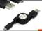 Kabel USB - micro USB rozwijalny