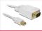 Delock Kabel Displayport Mini(M)-&gt;VGA(M) 1m