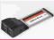 Gembird Karta ExpressCard-&gt;USB 2.0 4 porty