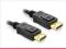 Delock Kabel Displayport M/M 1M Gold