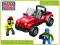 Mega Bloks Klocki czerwony Jeep Wrangler 97803