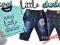 BABALUNO spodnie jeansy + bluzka tshirt COOL *74