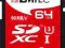 EMTEC SDXC 64GB Class10 PRO 90/80 mb/s UHS-I U3 4K