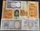 egipt banknoty 3 funty 90 piastrów lot 7 sztuk