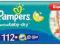 Pieluszki Pampers Active baby-dry rozm. 3 112 szt