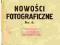 Nowosci Fotograficzne Nr 8 z 1932 r.