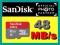 Micro SDHC 8GB ULTRA 48MB/s CLASS10 SanDisk+ADAPTE
