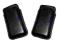Etui black 100% skóra cielęca Motorola EX211 +foli