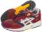 Buty Damskie Sportowe Asics Gel Saga Bordowe 36