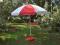 WIELKI PARASOL OGRODOWY PLAŻOWY 240 cm + PODSTAWA