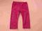 F&amp;F FIOLETOWE LEGGINSY 9-12M 80CM B.DOBRY