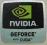 Naklejka Nvidia Geforce With Cuda 18x18mm